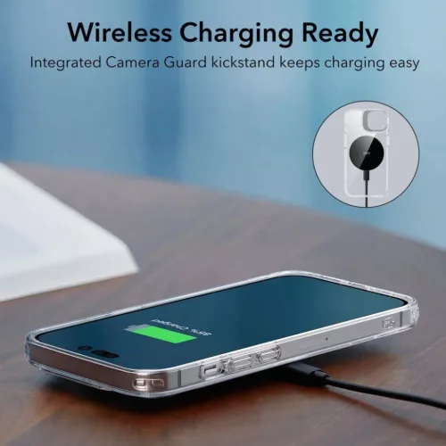  iPhone 14 Pro Átlátszó ESR Classic Kickstand tok-4894240161906 3 kép