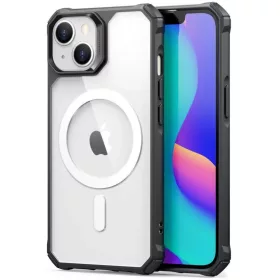  iPhone 14 Plus átlátszó/fekete ESR Air Armor HaloLock MagSafe tok-4894240161692 3 kép