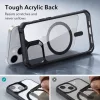  iPhone 14 Plus átlátszó/fekete ESR Air Armor HaloLock MagSafe tok-4894240161692 5 kép