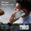  iPhone 14 Plus átlátszó/fekete ESR Air Armor HaloLock MagSafe tok-4894240161692 7 kép