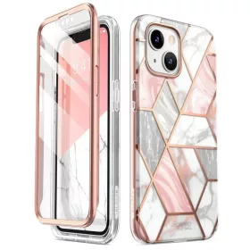 iPhone 14 Plus Supcase Cosmo Márvány mintás tok-843439119406 7 kép