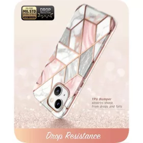 iPhone 14 Plus Supcase Cosmo Márvány mintás tok-843439119406 1 kép