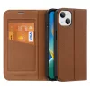iPhone 14 Plus Dux Ducis Skin X2 mágneses fliptok barna-6934913034521 4 kép