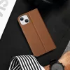 iPhone 14 Plus Dux Ducis Skin X2 mágneses fliptok barna-6934913034521 8 kép