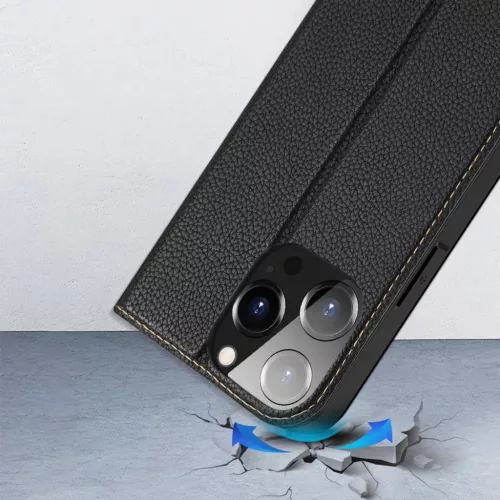 iPhone 14 Pro Dux Ducis Skin X2 mágneses fliptok fekete-6934913034538 2 kép