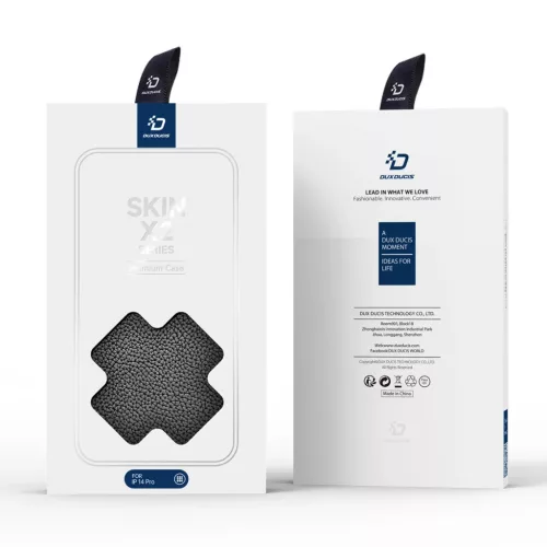iPhone 14 Pro Dux Ducis Skin X2 mágneses fliptok fekete-6934913034538 10 kép