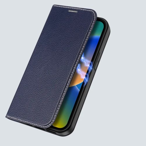 iPhone 14 Pro Dux Ducis Skin X2 mágneses fliptok kék-6934913034545 4 kép