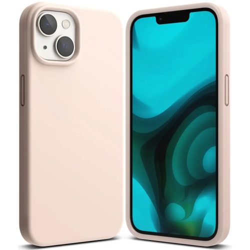 iPhone 14 Ringke szilikon tok rózsaszín-8809881264165 3 kép
