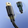 Ugreen 5 tűs aranyozott USB - mini USB kábel 0,5 m fekete (US132)-6957303813544 3 kép