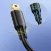 Ugreen 5 tűs aranyozott USB - mini USB kábel 0,5 m fekete (US132)-6957303813544 3 kép