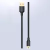 Ugreen 5 tűs aranyozott USB - mini USB kábel 0,5 m fekete (US132)-6957303813544 6 kép