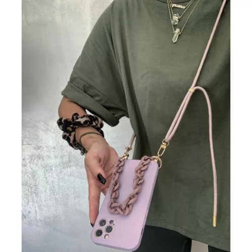 iPhone 14 Plus Tech-Protect Icon Chain tok lila-9589046925146 3 kép