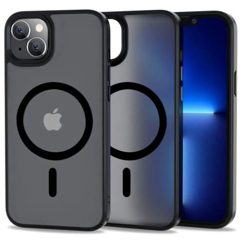 iPhone 14 Tech-Protect Magmat Magsafe Tok matt fekete-9589046925450 5 kép
