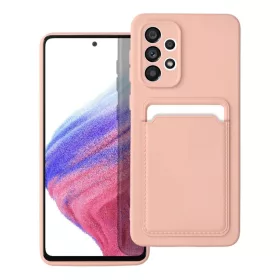 Samsung Galaxy A33 5G Forcell Card tok kártya tárolóval rózsaszín-5903396153792 4 kép