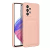 Samsung Galaxy A33 5G Forcell Card tok kártya tárolóval rózsaszín-5903396153792 1 kép