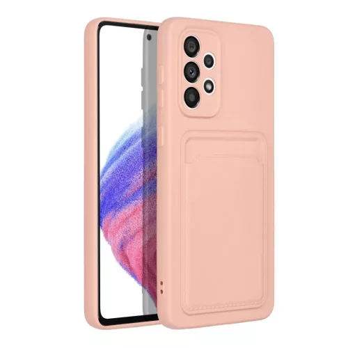 Samsung Galaxy A33 5G Forcell Card tok kártya tárolóval rózsaszín-5903396153792 1 kép