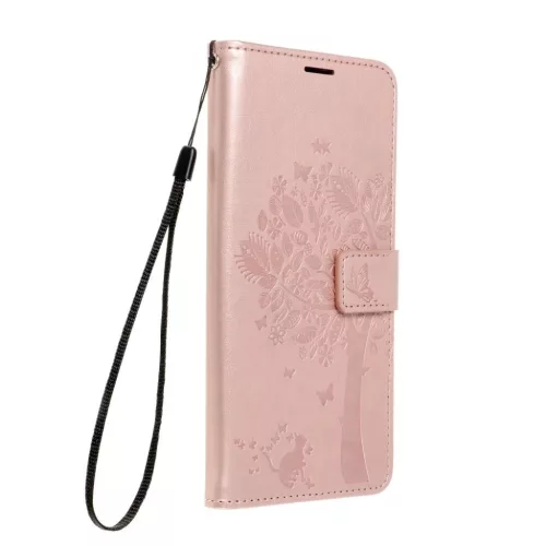 Samsung Galaxy A53 5G Forcell Mezzo fliptok Tree Rose Gold-5903396144295 8 kép