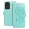 Samsung Galaxy A53 5G Forcell MEZZO álomfogó mintás fliptok zöld-5903396157622 3 kép