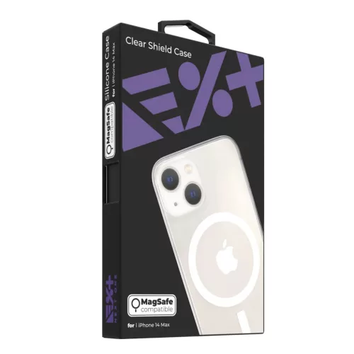iPhone 14 Plus Next One MagSafe-kompatibilis tok Clear Shield-6427157004059 4 kép