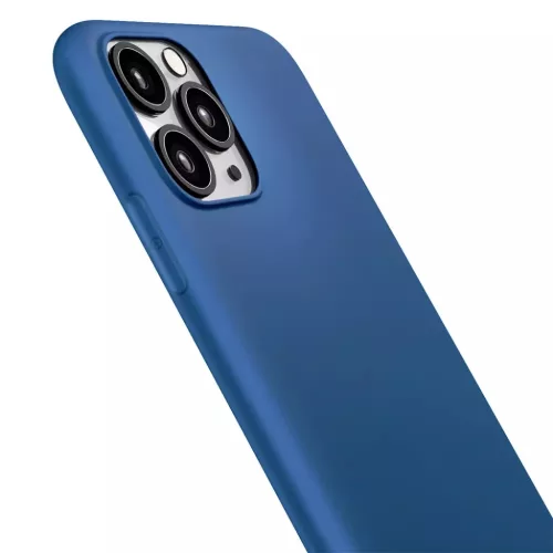 iPhone 14 3MK matt szilikon tok kék-5903108476454 7 kép
