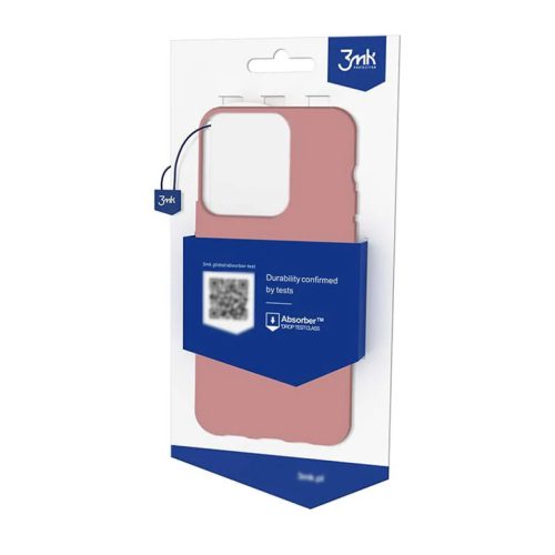 iPhone 14 3MK matt szilikon tok licsi-5903108476485 6 kép