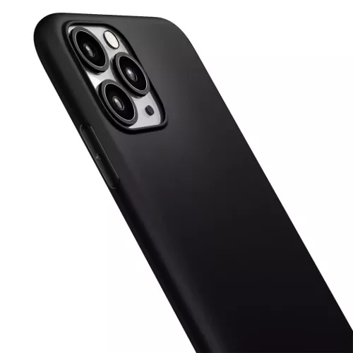 iPhone 14 Plus 3MK matt szilikon tok fekete-5903108476591 2 kép