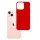iPhone 14 Plus 3MK matt szilikon tok piros-5903108476645 1 kép