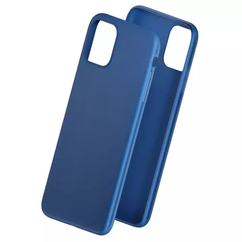 iPhone 14 Pro 3MK matt szilikon tok kék-5903108476744 8 kép