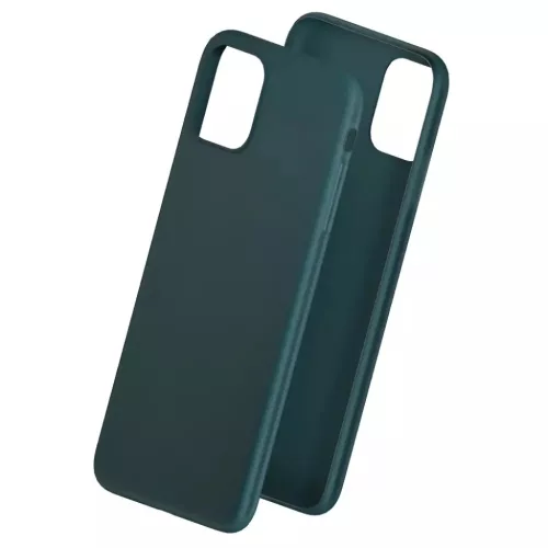 iPhone 14 Pro 3MK matt szilikon tok zöld-5903108476768 6 kép