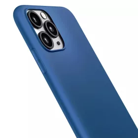 iPhone 14 Pro Max 3MK matt szilikon tok kék-5903108476898 2 kép