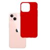 iPhone 14 3MK matt szilikon tok piros-5903108476492 7 kép