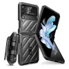  Samsung Galaxy Z Flip 4 Fekete Supcase Unicorn Beetle Pro tok-843439119048 8 kép