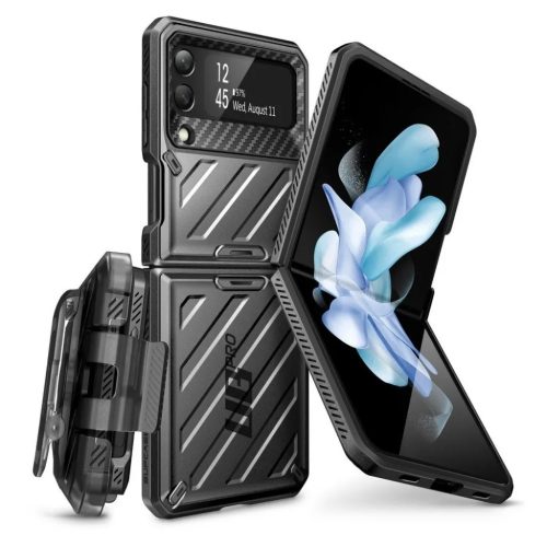 Samsung Galaxy Z Flip 4 Supcase Unicorn Beetle Pro tok fekete-843439119048 8 kép