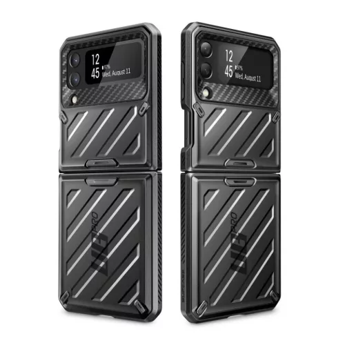  Samsung Galaxy Z Flip 4 Fekete Supcase Unicorn Beetle Pro tok-843439119048 9 kép