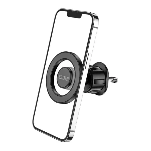 Tech-Protect N51 mágneses autós telefontartó szellőzőrácsra feke-9589046925801 2 kép
