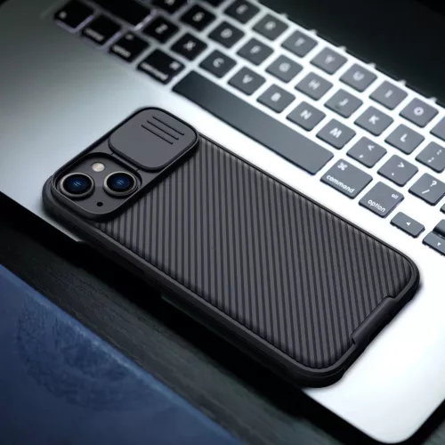 iPhone 14 Plus Nillkin CamShield Pro tok fekete-6902048248359 2 kép