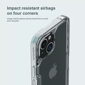 iPhone 14 Plus Nillkin Nature TPU Pro tok kék-6902048248540 2 kép