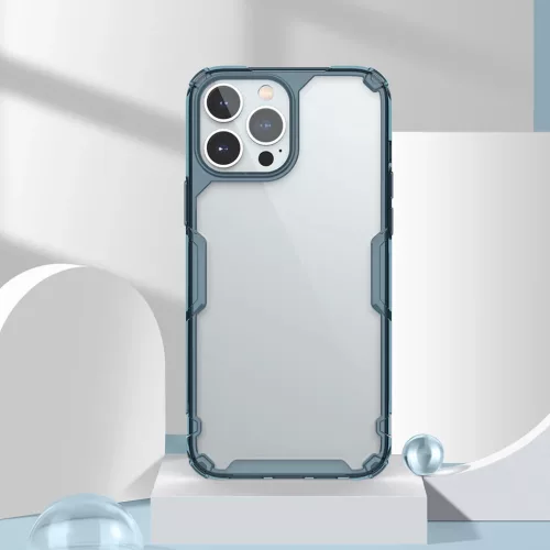 iPhone 14 Pro Nillkin Nature TPU Pro tok kék-6902048248526 3 kép