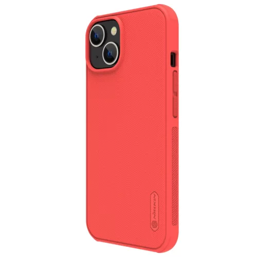 iPhone 14 Plus Nillkin Super Frosted Pro tok piros-6902048248151 7 kép