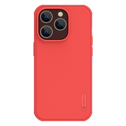 iPhone 14 Pro Nillkin Super Frosted Pro tok piros-6902048248113 8 kép