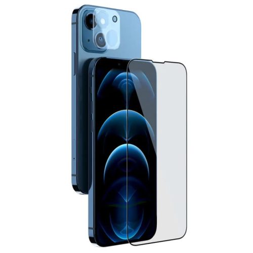 iPhone 14 Nillkin 2in1 HD kijelzővédő üvegfólia szett fekete-6902048250192 2 kép