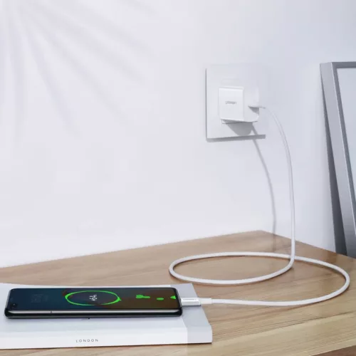 Ugreen töltő- és adatkábel USB Type C - USB Type C PD 100W 5A 2m f-6957303865529 7 kép