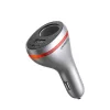 Ugreen autós töltő USB Type C / USB QC PD 24W 12V ezüst (CD204) + -6957303867127 7 kép