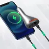 Ugreen autós töltő USB Type C / USB QC PD 24W 12V ezüst (CD204) + -6957303867127 2 kép