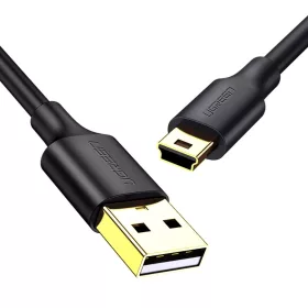 Ugreen 5 tűs aranyozott USB kábel - mini USB 0.25 m fekete (US132)-6957303813537 4 kép