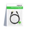 Ugreen 5 tűs aranyozott USB kábel - mini USB 0.25 m fekete (US132)-6957303813537 1 kép