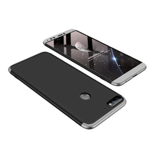 360 Több részes tok Huawei Y7 fekete/ezüst-7426825356581 1 kép