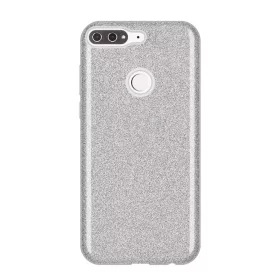 Wozinsky flitteres tok Huawei Y7 Prime 2018 ezüst-7426825359117 1 kép