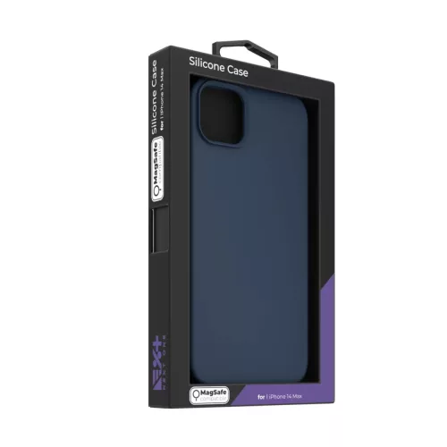 iPhone 14 Plus Next One MagSafe-kompatibilis szilikontok királykék-6427157004035 7 kép