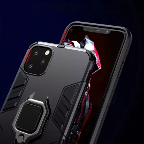 iPhone 14 Plus Ring Armor tok kihajtható támasszal fekete-5900217950240 3 kép